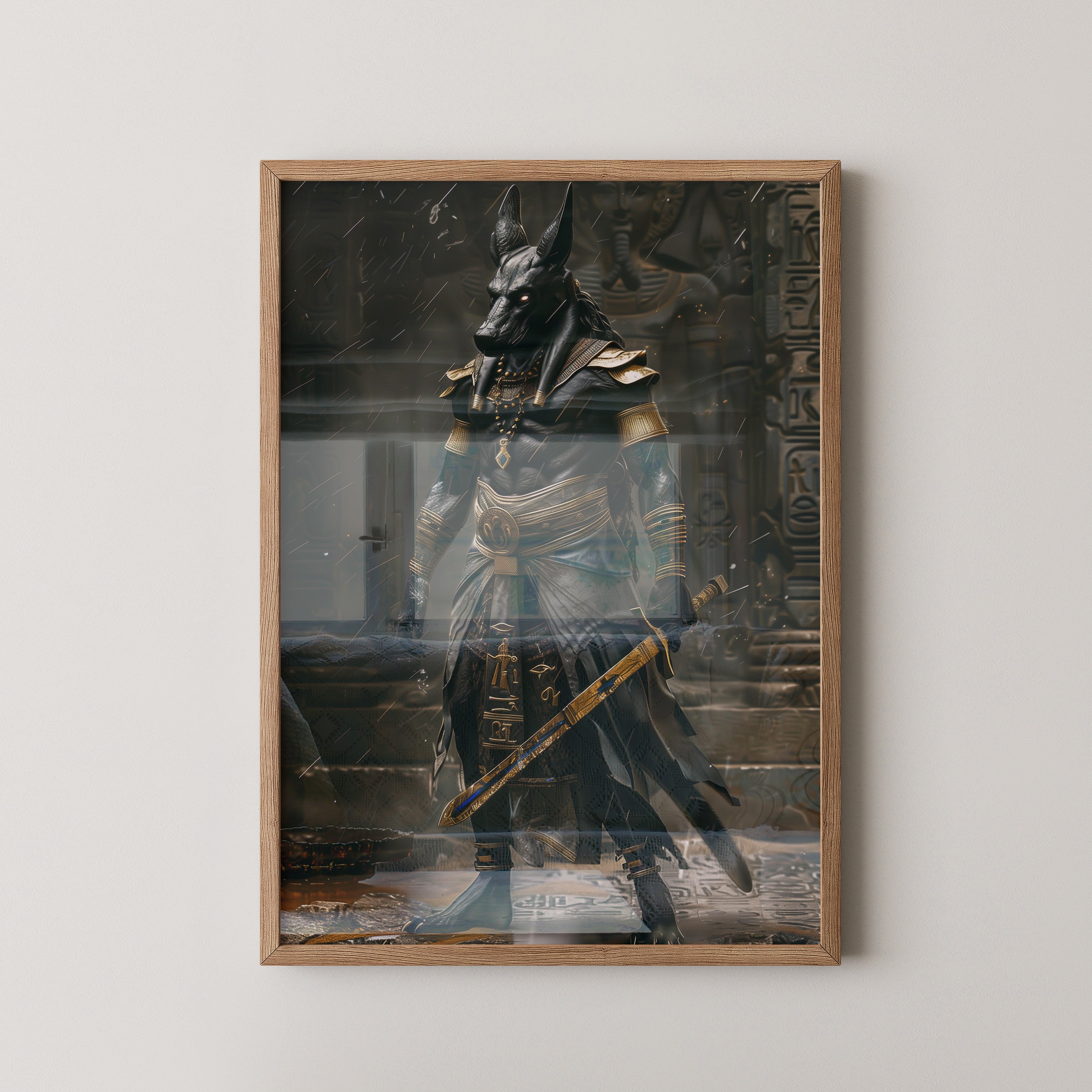 Ägyptischer Krieger mystisch