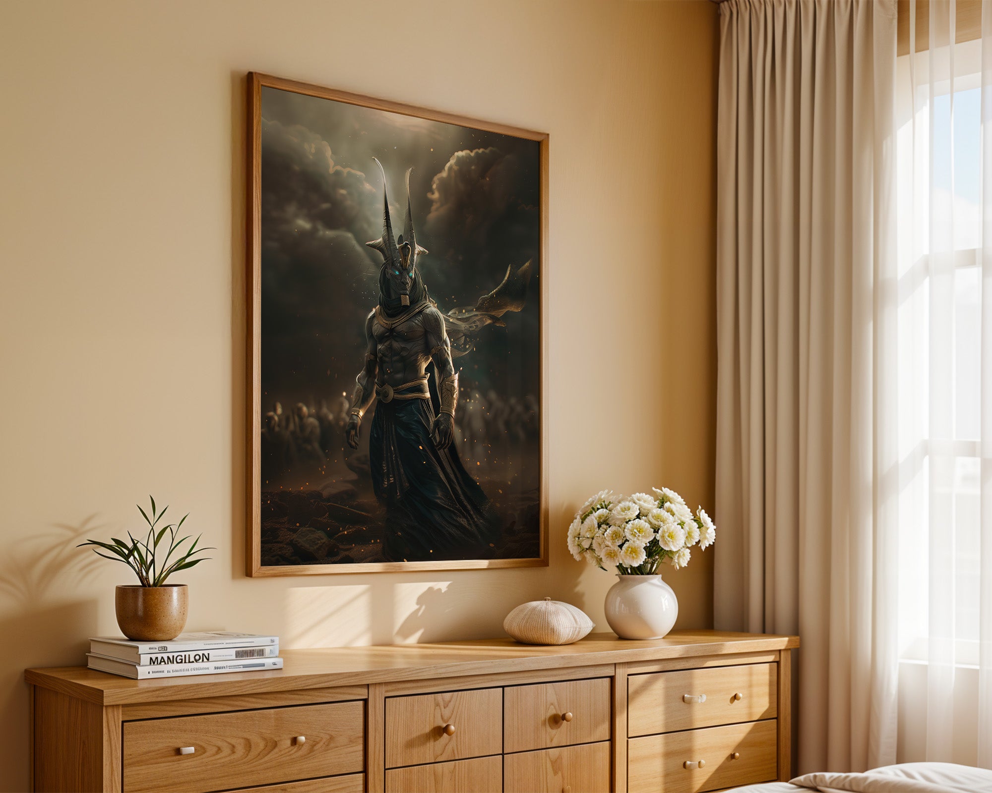 Ägyptischer Gott mystisch