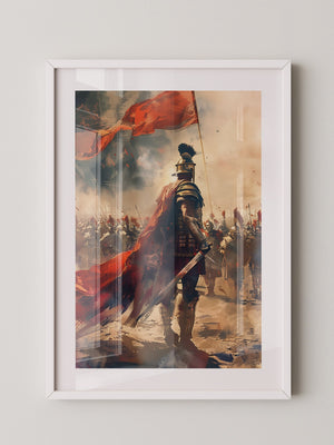 Römische Legionäre Farbeinsatz