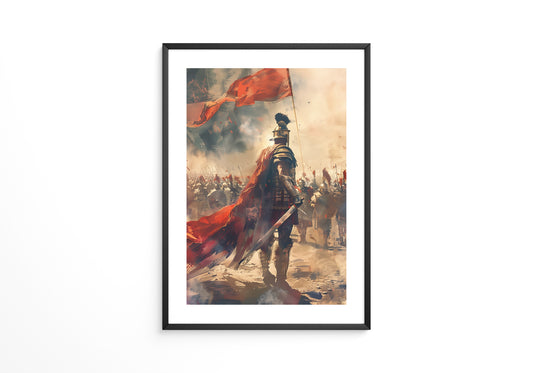 Römische Legionäre Farbeinsatz