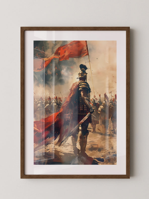Römische Legionäre Farbeinsatz