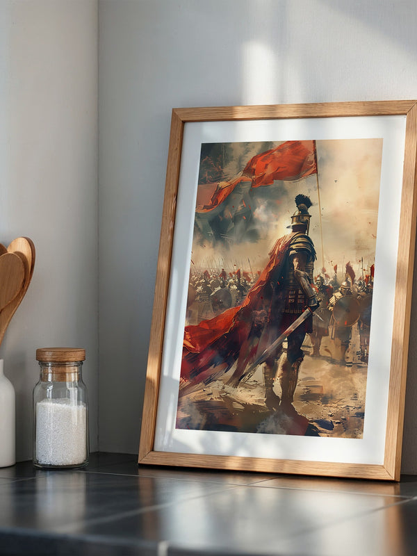 Römische Legionäre Farbeinsatz