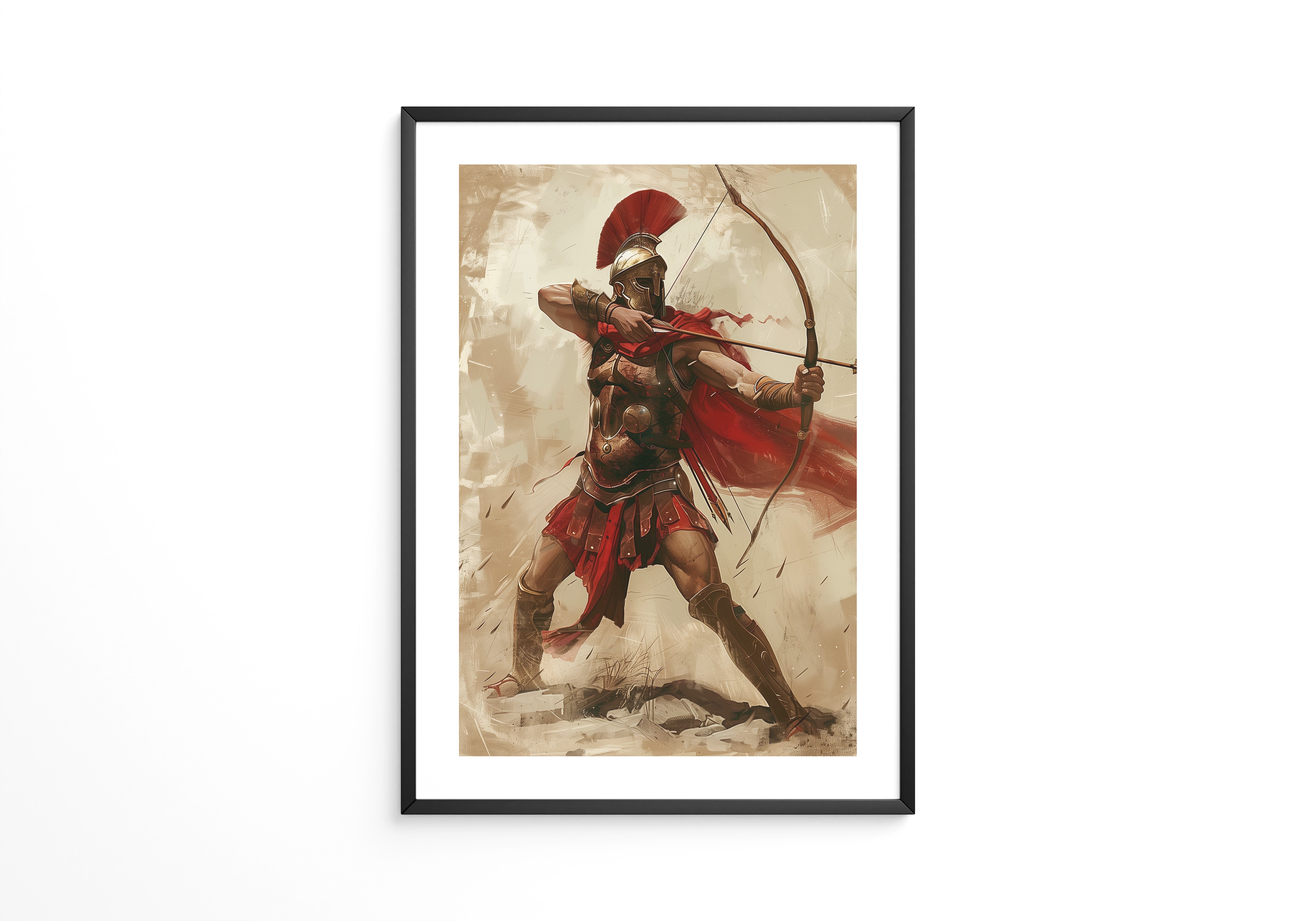 Kriegsherr Bogenschütze Rotgold