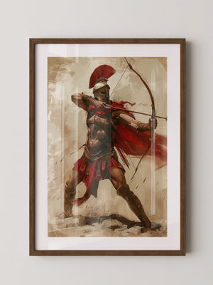 Kriegsherr Bogenschütze Rotgold