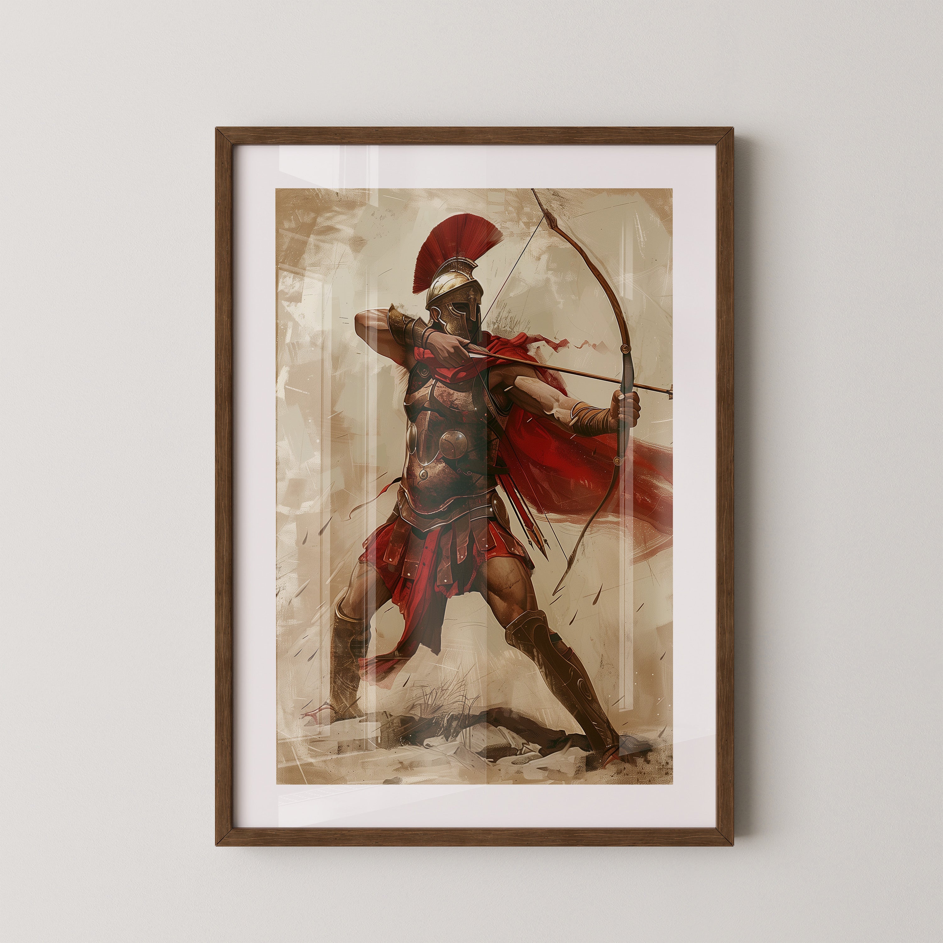 Kriegsherr Bogenschütze Rotgold