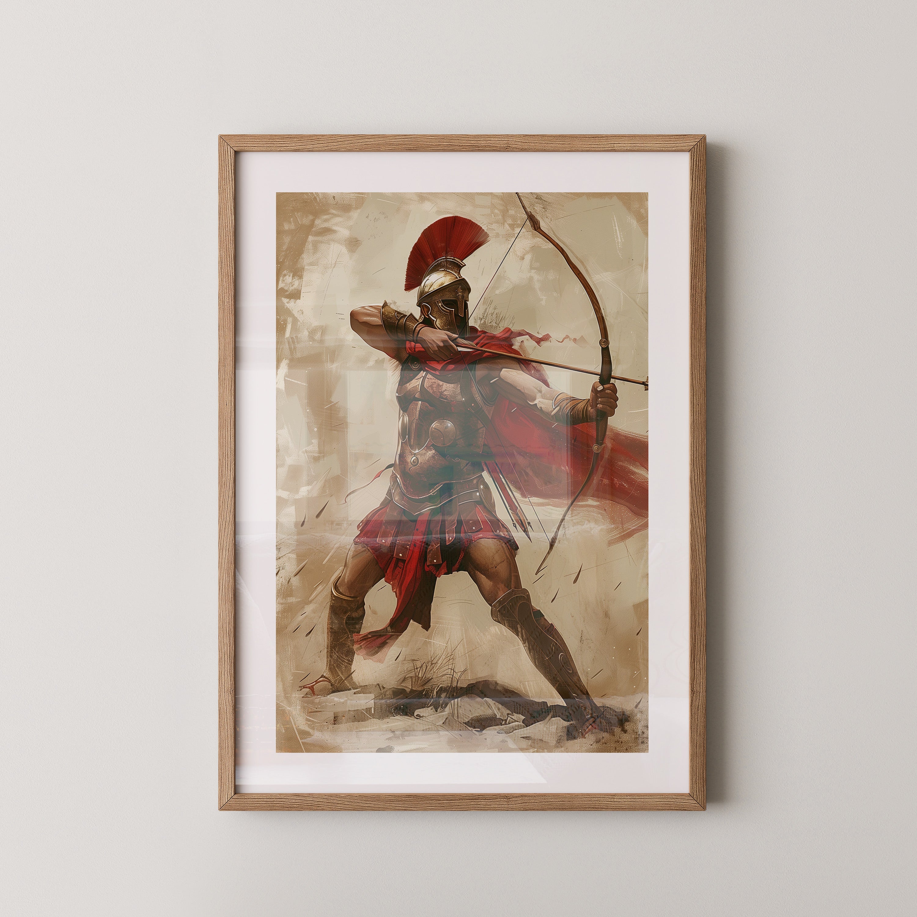 Kriegsherr Bogenschütze Rotgold