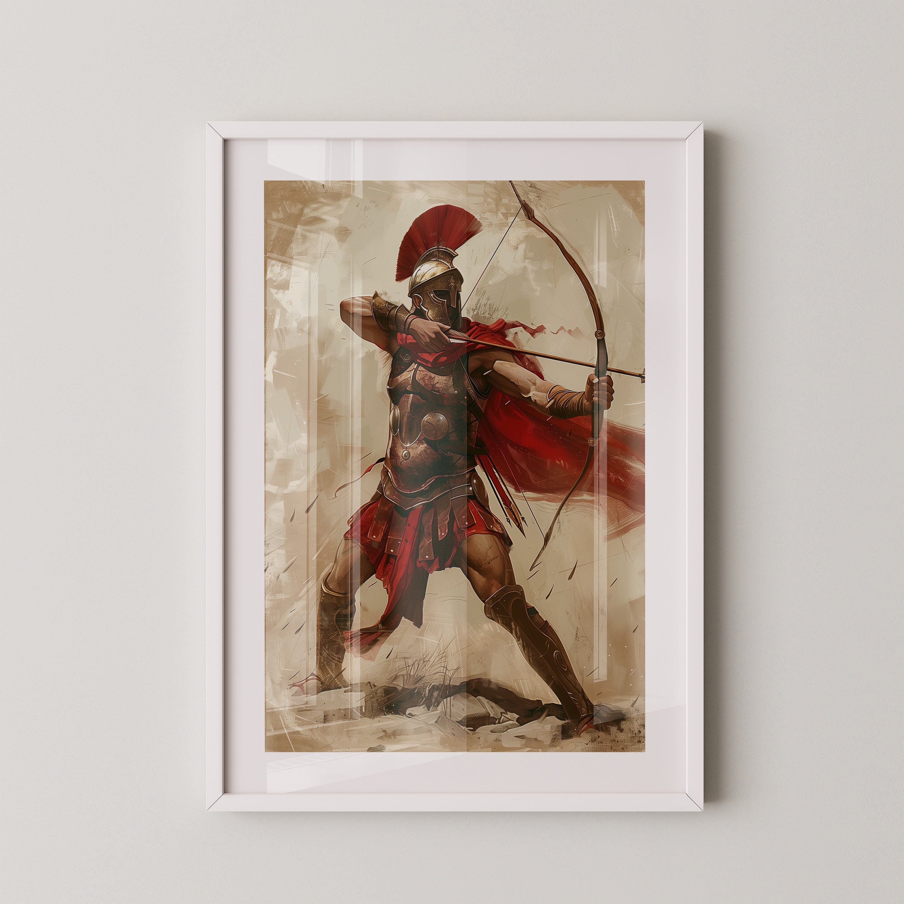 Kriegsherr Bogenschütze Rotgold