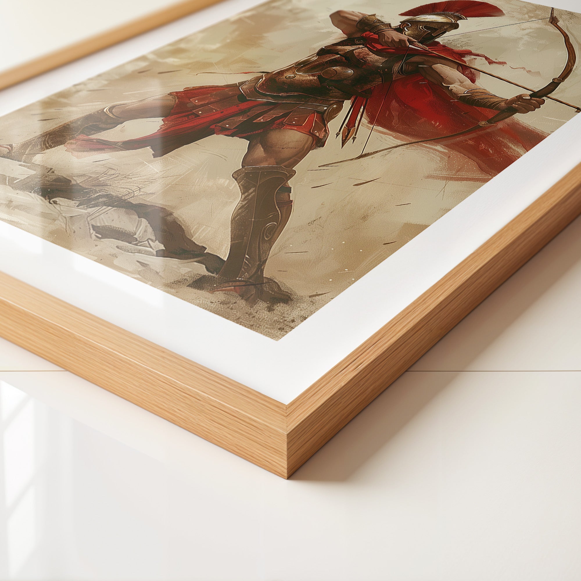 Kriegsherr Bogenschütze Rotgold