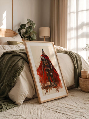 Römischer Soldat roter Umhang