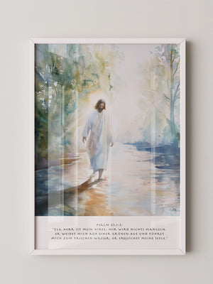 Spirituelle Gestalt im Lichtspiel