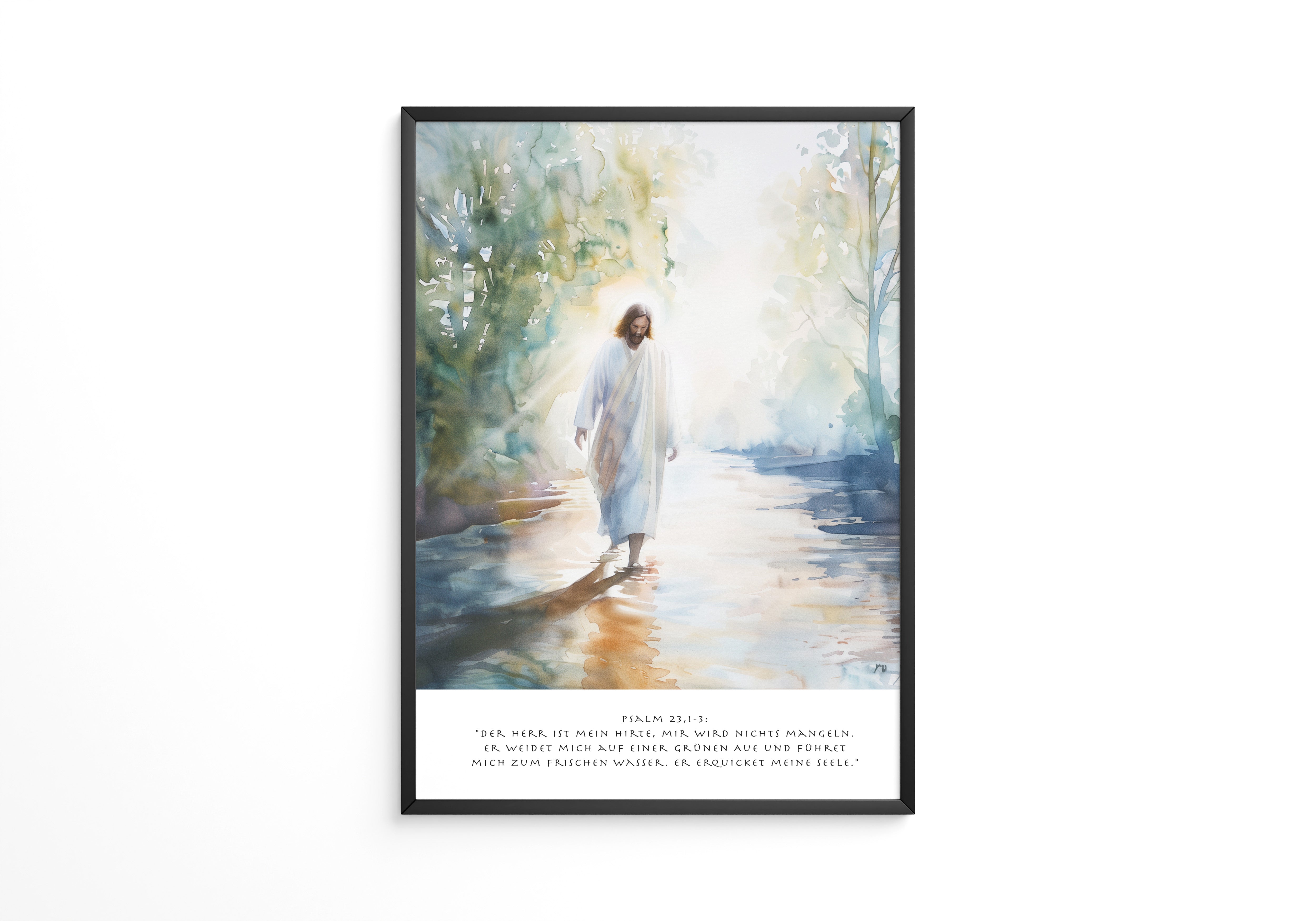 Spirituelle Gestalt im Lichtspiel