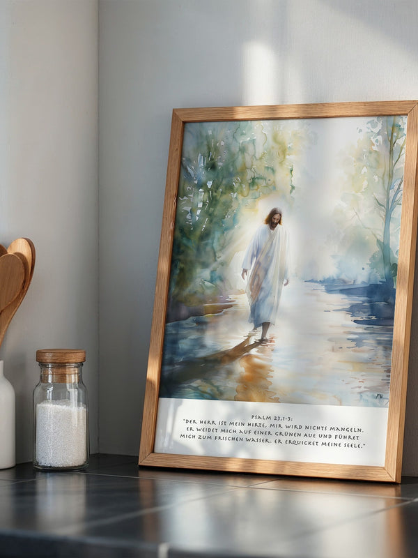 Spirituelle Gestalt im Lichtspiel
