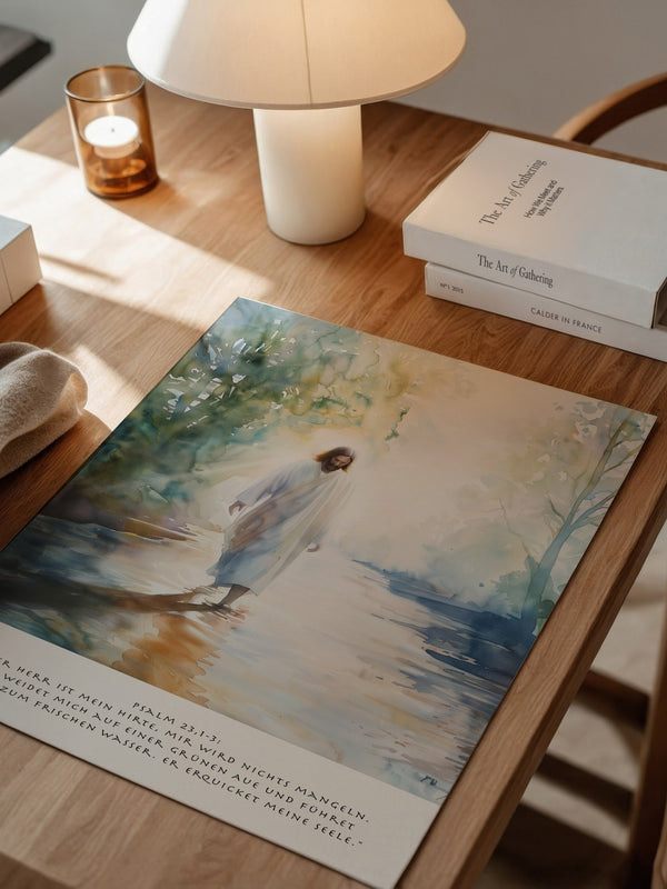 Spirituelle Gestalt im Lichtspiel