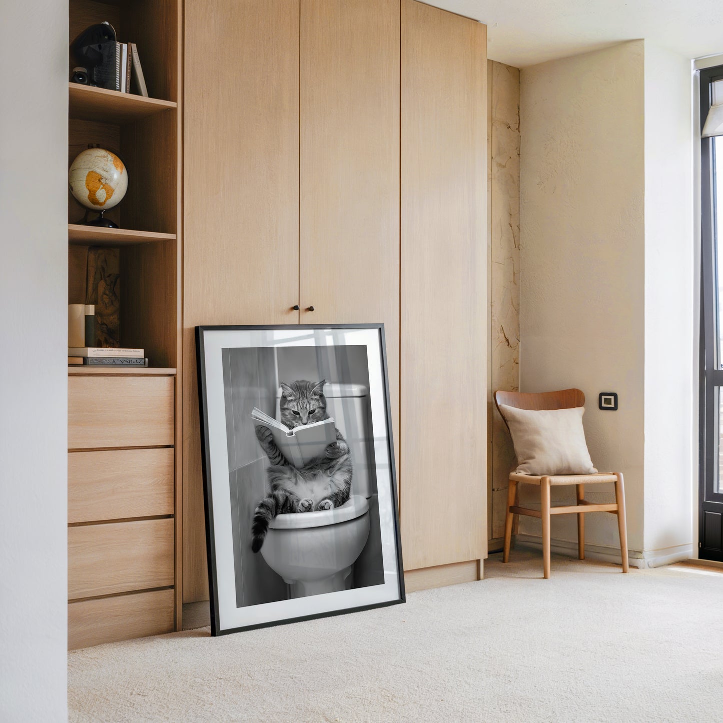Katze Toilette Buch Lesevergnügen
