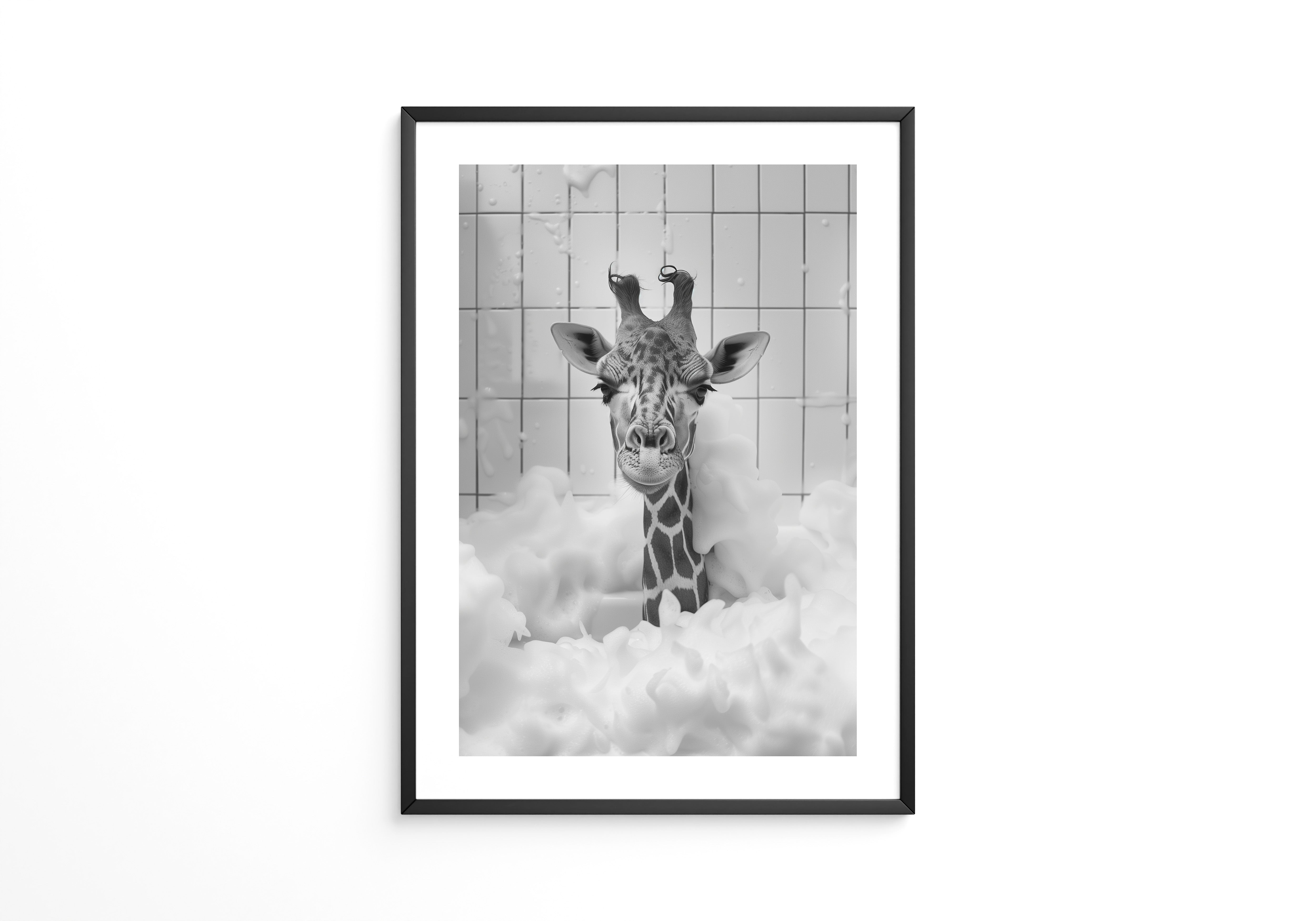 Giraffe Bad Schaumspektakel