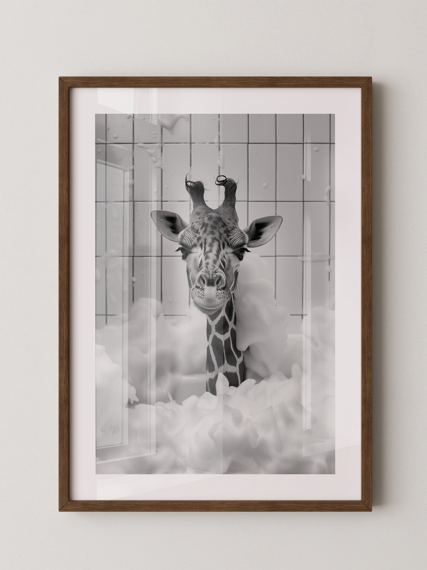 Giraffe Bad Schaumspektakel