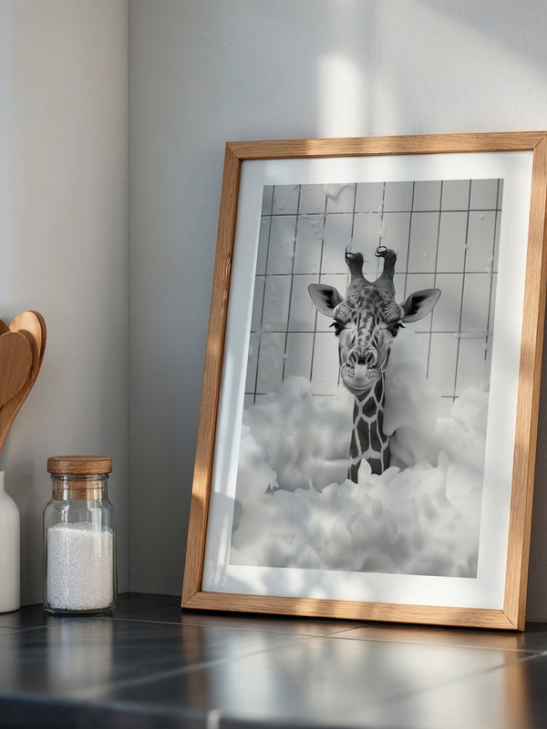 Giraffe Bad Schaumspektakel