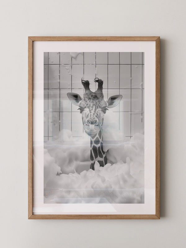 Giraffe Bad Schaumspektakel