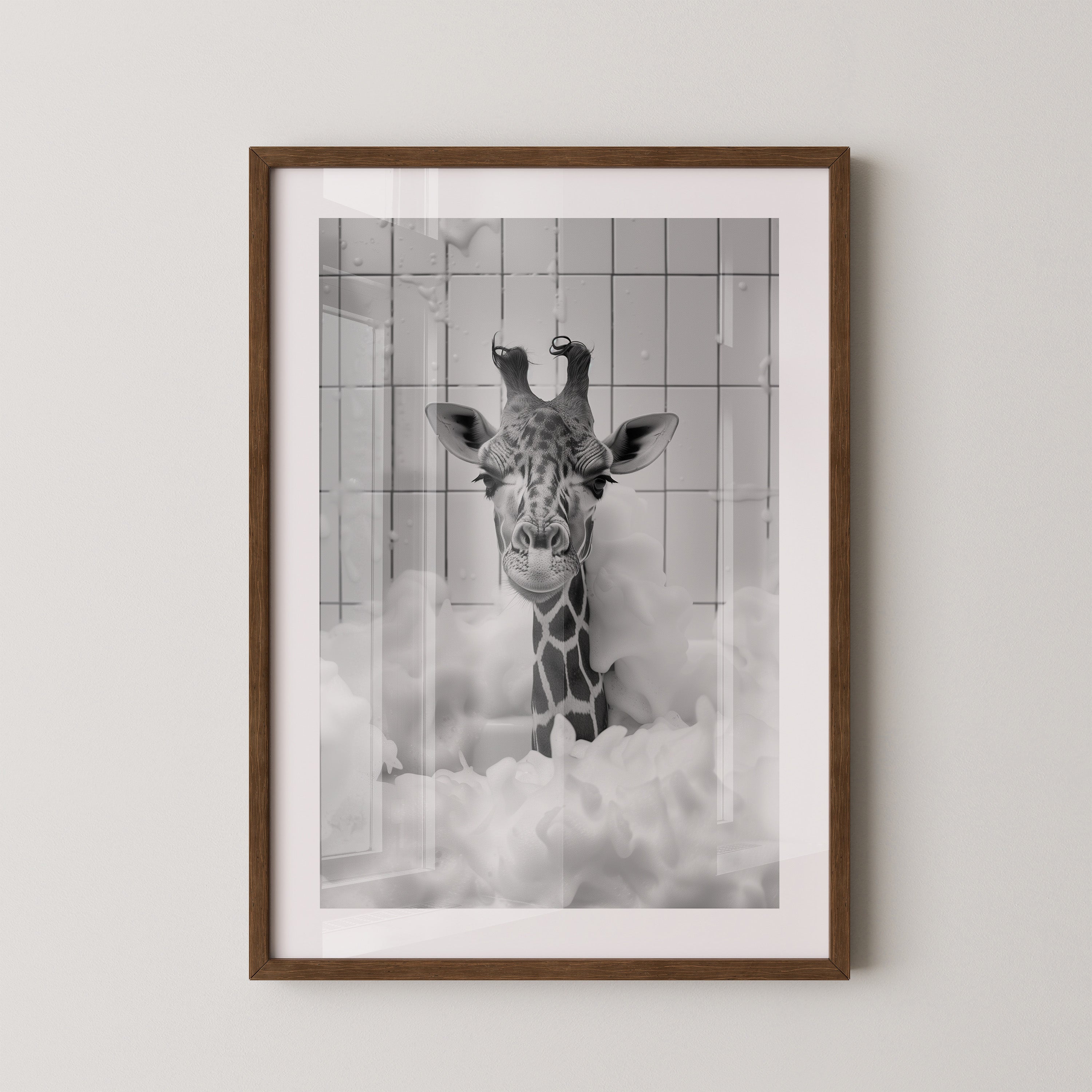 Giraffe Bad Schaumspektakel