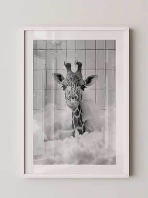 Giraffe Bad Schaumspektakel