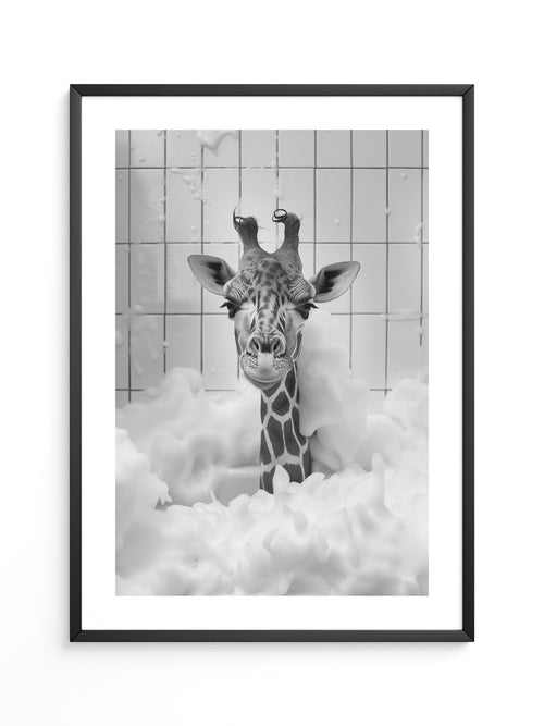 Giraffe Bad Schaumspektakel