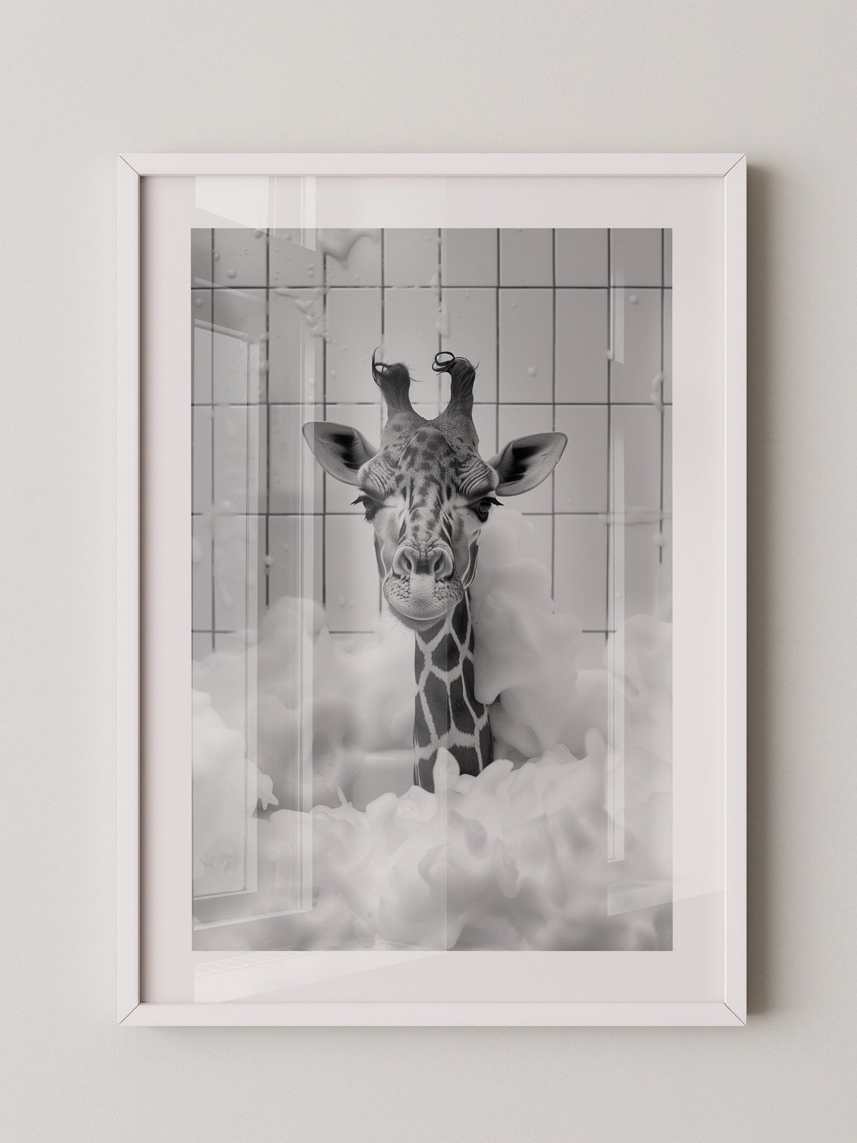 Giraffe Bad Schaumspektakel