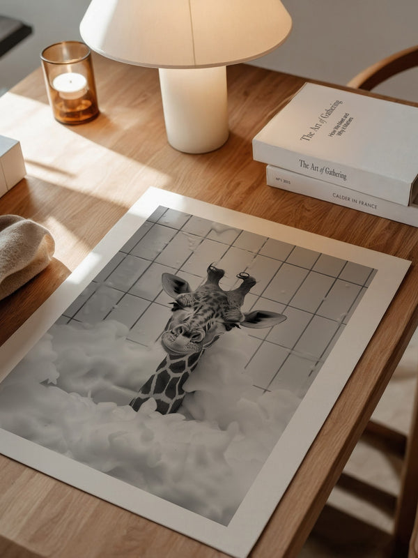 Giraffe Bad Schaumspektakel