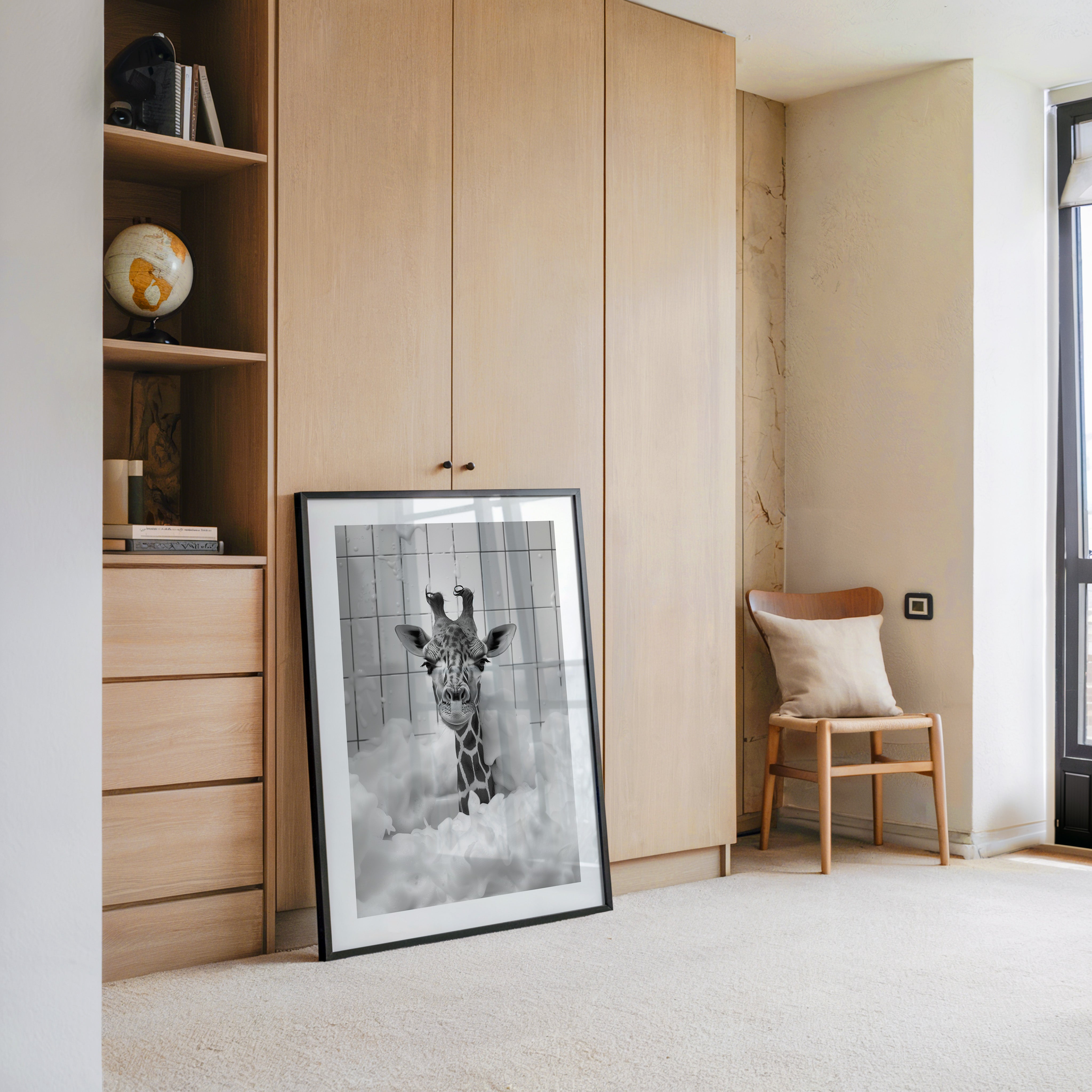 Giraffe Bad Schaumspektakel