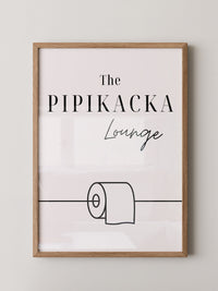 Toilettenpapier Minimalistisch Schwarzweiß
