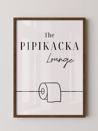 Toilettenpapier Minimalistisch Schwarzweiß