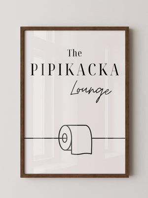 Toilettenpapier Minimalistisch Schwarzweiß