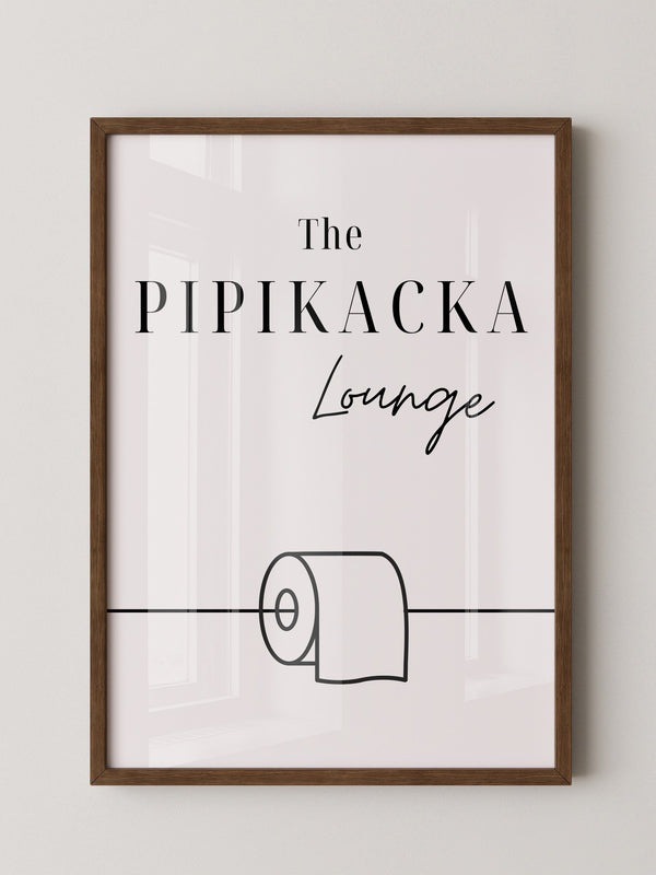 Toilettenpapier Minimalistisch Schwarzweiß