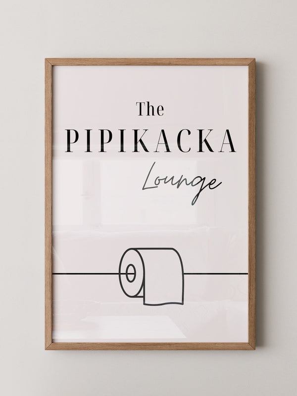 Toilettenpapier Minimalistisch Schwarzweiß