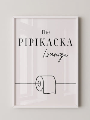 Toilettenpapier Minimalistisch Schwarzweiß