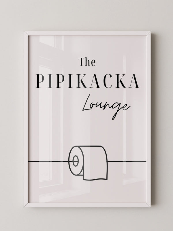 Toilettenpapier Minimalistisch Schwarzweiß