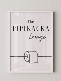 Toilettenpapier Minimalistisch Schwarzweiß