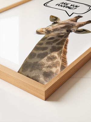 Giraffe Sprechblase Humor