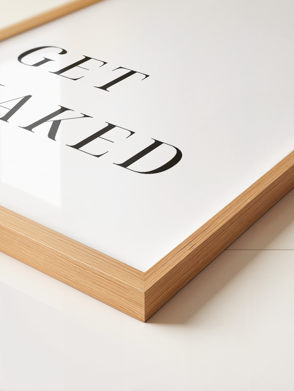 Minimalistischer Slogan Schwarz-Weiß