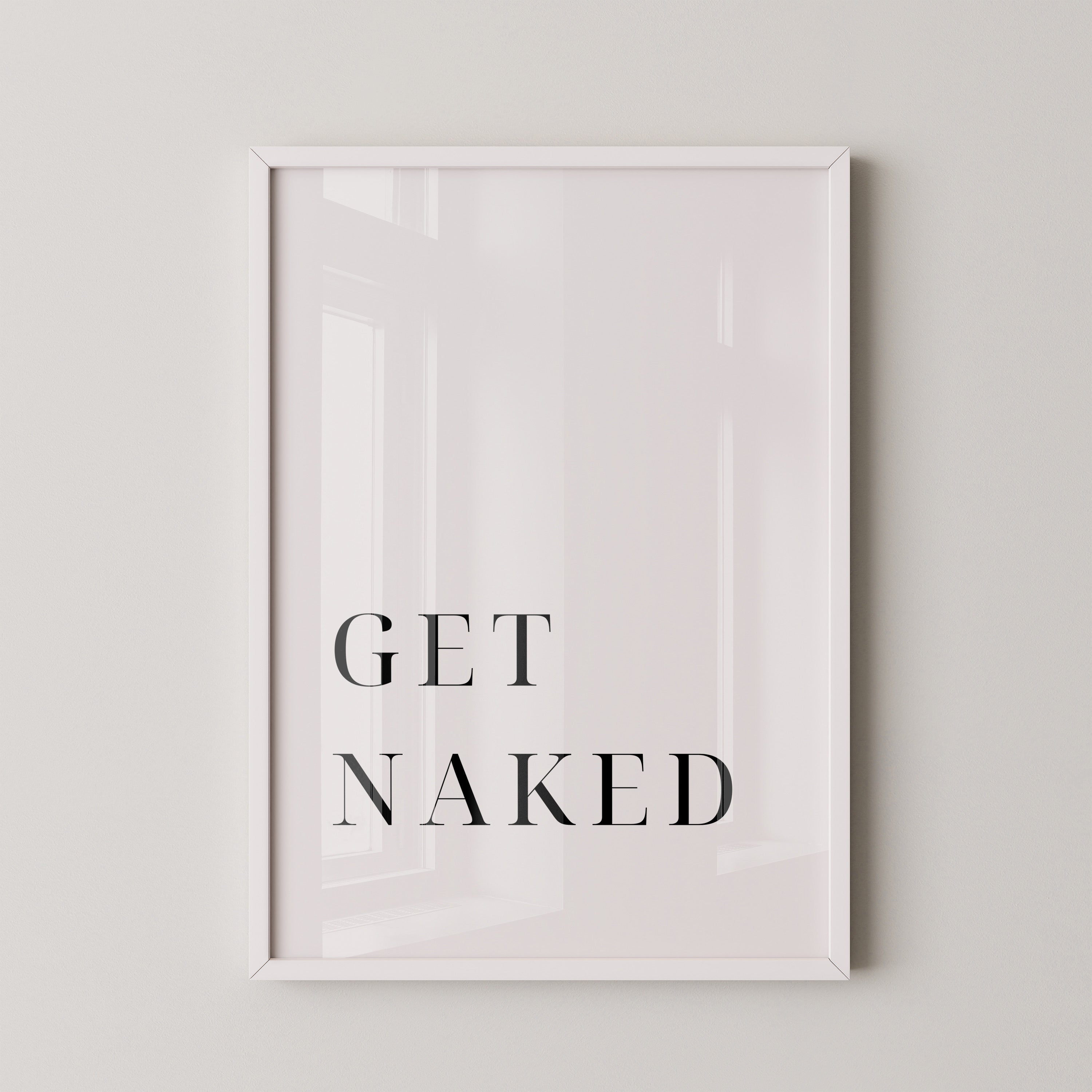 Minimalistischer Slogan Schwarz-Weiß