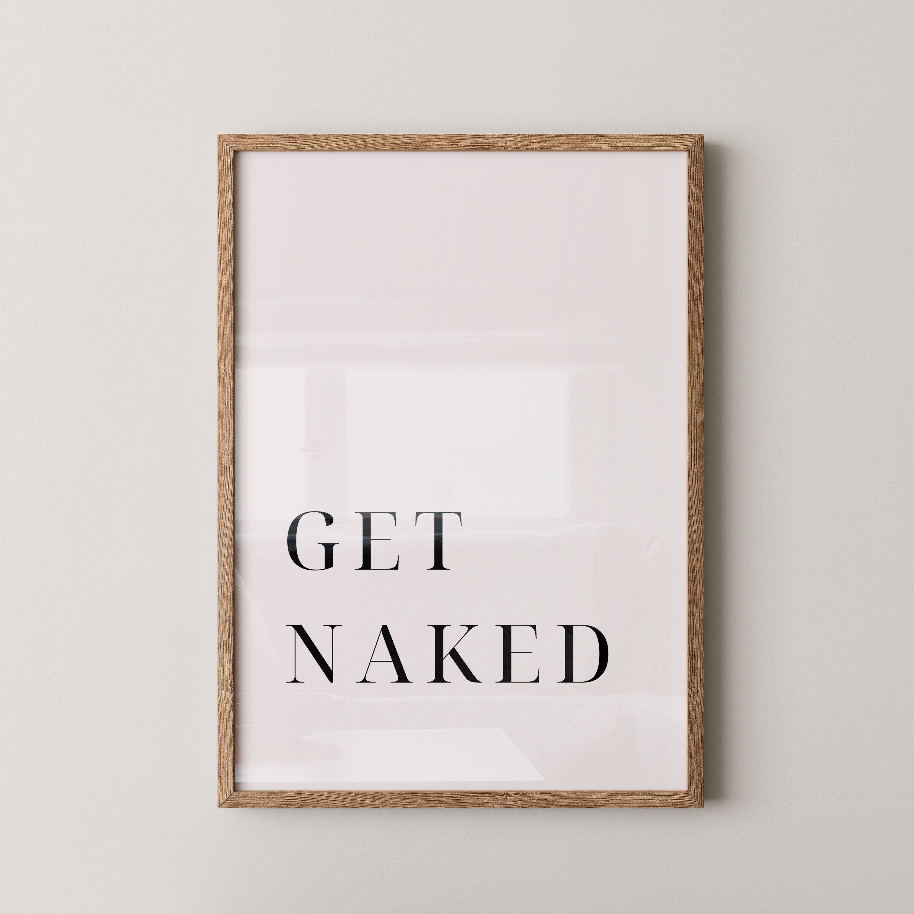 Minimalistischer Slogan Schwarz-Weiß