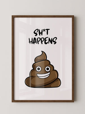 Smiley Haufen Cartoon Stil