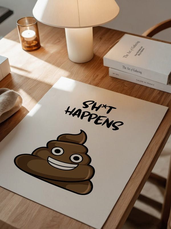 Smiley Haufen Cartoon Stil