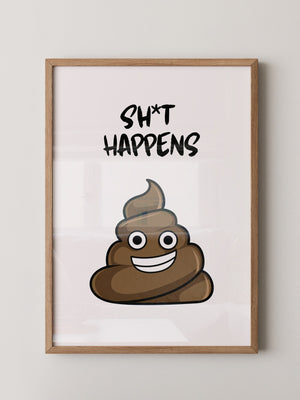 Smiley Haufen Cartoon Stil