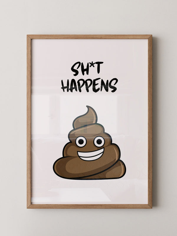Smiley Haufen Cartoon Stil