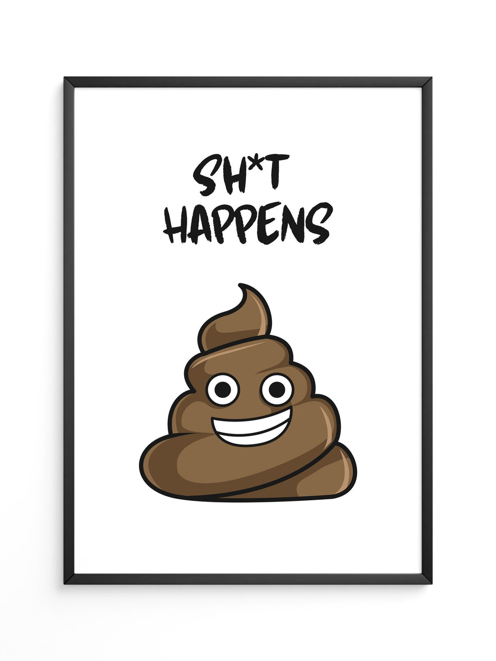 Smiley Haufen Cartoon Stil