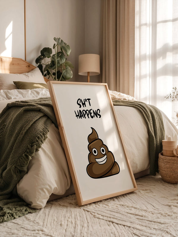 Smiley Haufen Cartoon Stil