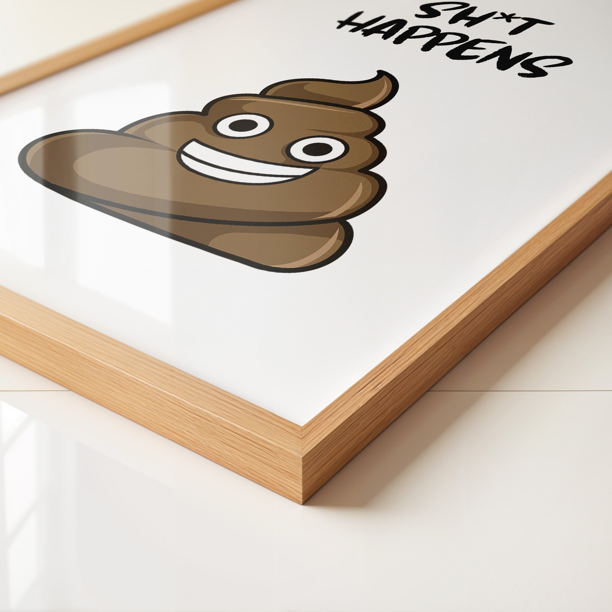 Smiley Haufen Cartoon Stil