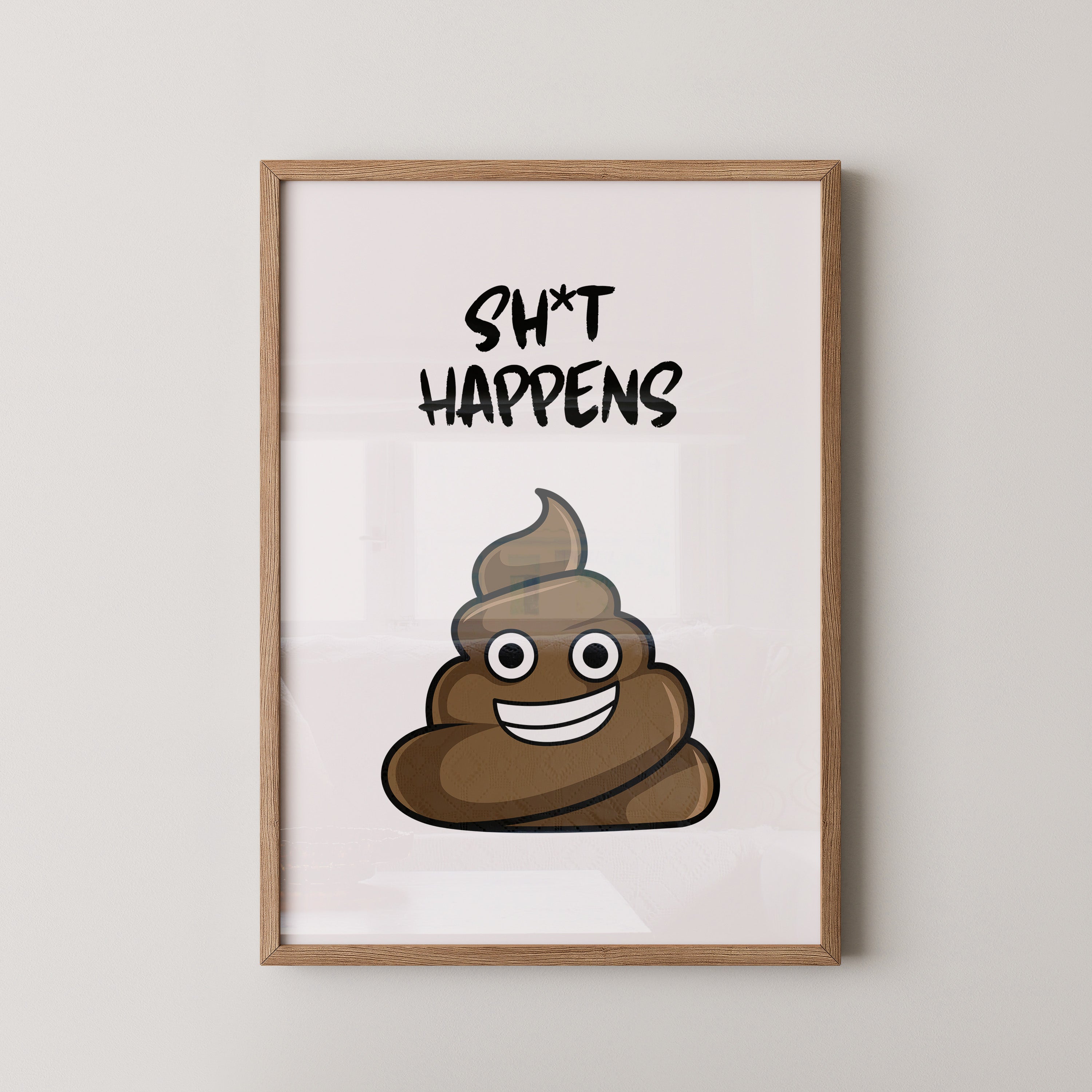 Smiley Haufen Cartoon Stil