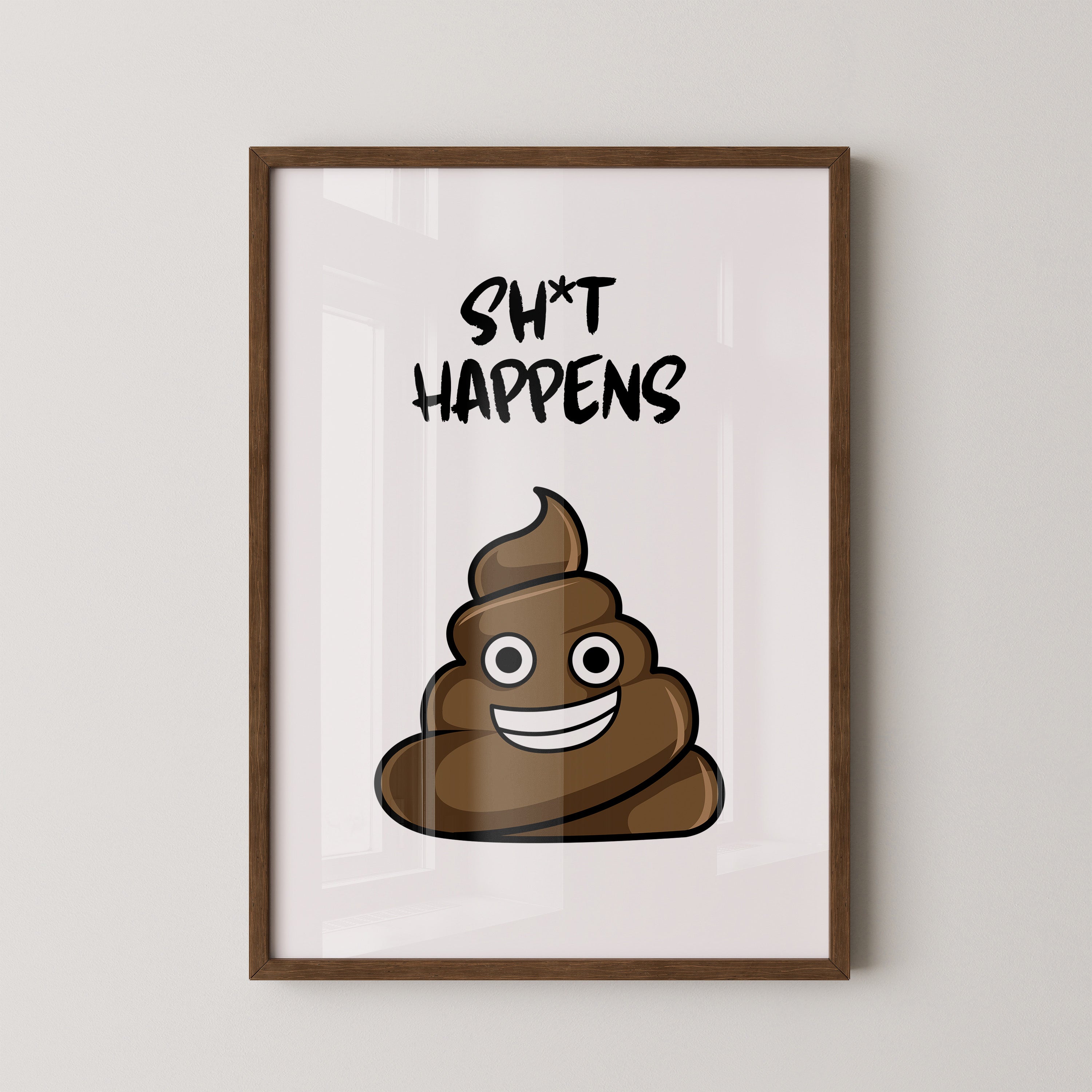 Smiley Haufen Cartoon Stil