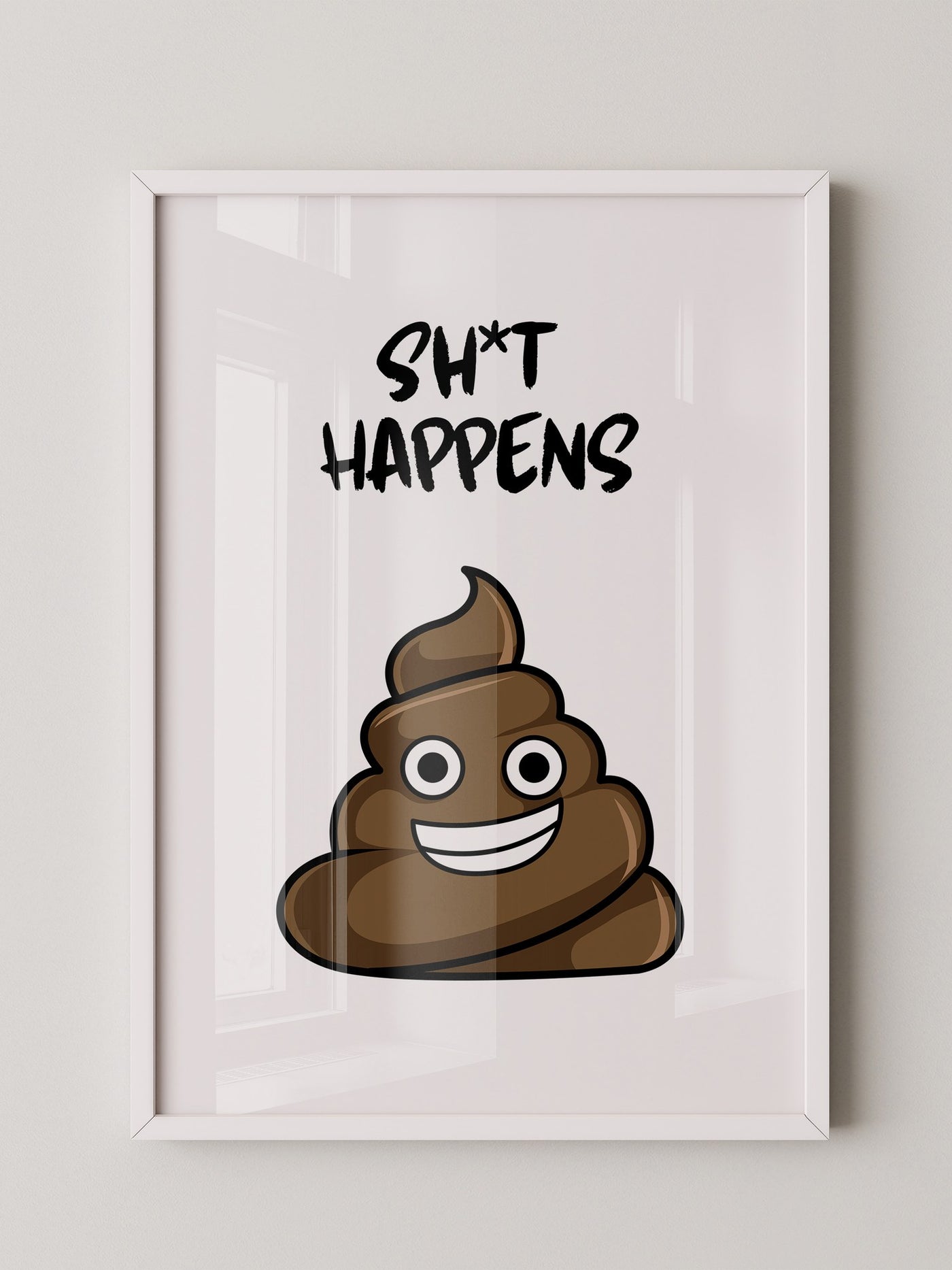 Smiley Haufen Cartoon Stil